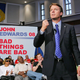 In Iowa, Edwards speaks with conviction about his lifelong distaste for bad things.